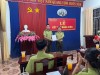 Chi bộ Hạt Kiểm lâm Bù Đốp tổ chức Lễ kết nạp Đảng viên  cho quần chúng ưu tú Hoàng Minh Duy