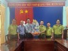 Phó Giám đốc Sở Nông nghiệp & PTNT và Phó Chi cục trưởng Chi cục Kiểm lâm tỉnh Bình Phước chúc tết Hạt Kiểm lâm huyện Bù Đốp