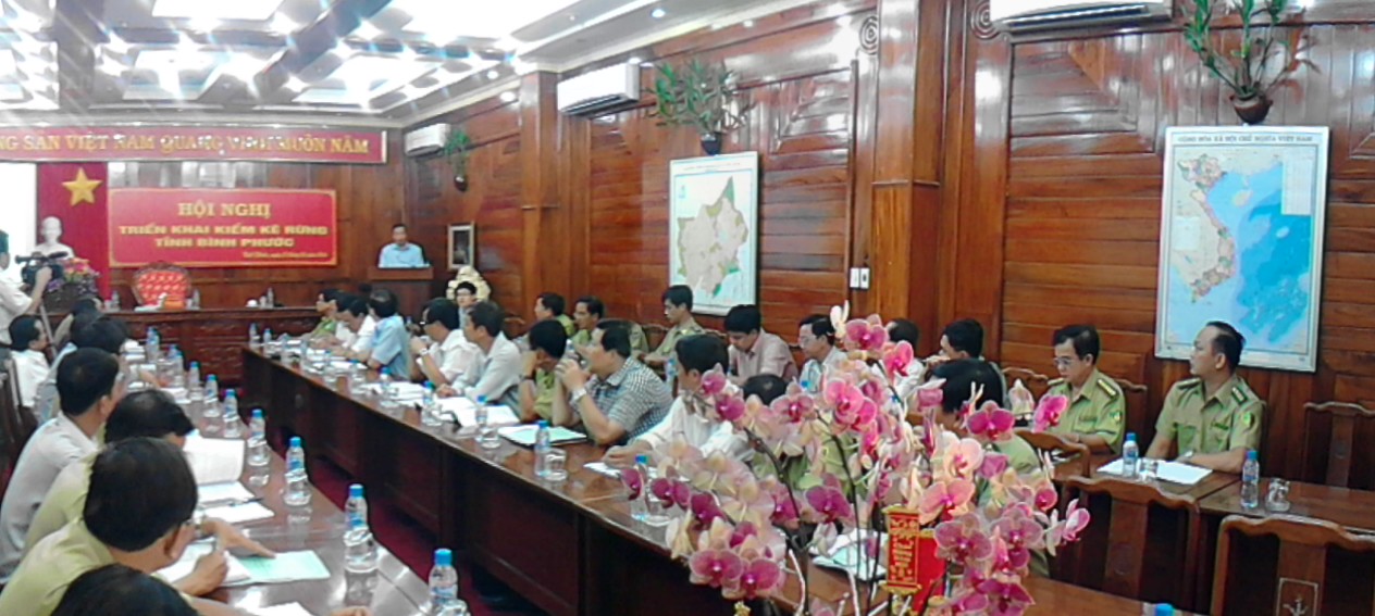 Hội nghị triển khai Kiểm kê rừng tỉnh Bình Phước