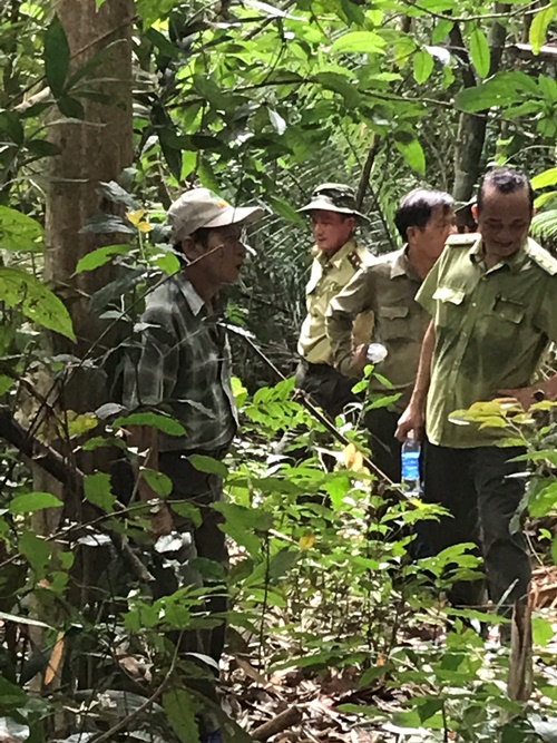 Lãnh đạo Sở Nông nghiệp và Phát triển nông thôn kiểm tra công tác phòng cháy chữa cháy rừng trên địa bàn huyện Bù Gia Mập