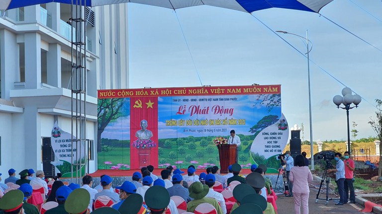 Hình ảnh: Giám đốc Sở Nguyễn Thanh Bình phát biểu khai mạc